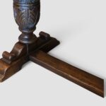 1930s Oak Refectory Dining Table - Image 8