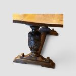 1930s Oak Refectory Dining Table - Image 6