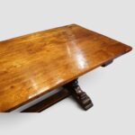 1930s Oak Refectory Dining Table - Image 3