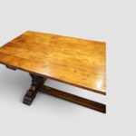 1930s Oak Refectory Dining Table - Image 2