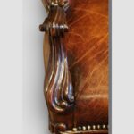 Pair of Victorian button back easy chairs - Image 8
