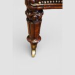 Pair of Victorian button back easy chairs - Image 5