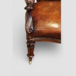 Pair of Victorian button back easy chairs - Image 6