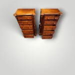 Pair of Victorian Mahogany Bedside Chests by Warings Liverpool - Image 7
