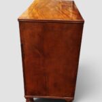 Regency Mahogany Side Cabinet with Crossbanded Top & Brass Knob Handles - Image 7