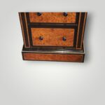 Victorian Thuya & Ebonised Pedestal Desk with Ivory Inlay & Wedgwood Plaques (Jackson & Graham ) - Image 13