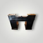 Victorian Thuya & Ebonised Pedestal Desk with Ivory Inlay & Wedgwood Plaques (Jackson & Graham ) - Image 12
