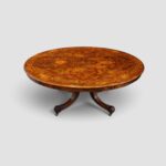 Victorian Inlaid Walnut Coffee Table