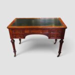 Victorian Mahogany Writing Table by Holland & Sons – Antique 19th Century English Desk