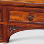 Victorian Mahogany Writing Table by Holland & Sons – Antique 19th Century English Desk - Image 13