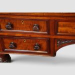 Victorian Mahogany Writing Table by Holland & Sons – Antique 19th Century English Desk - Image 11