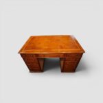 Victorian Mahogany Partners Desk with Rare 11‑Drawer Configuration - Image 2