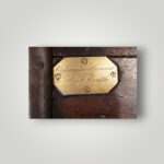 Antique Walnut Iron Bound Trunk of Sir Randolph Isham Routh KCB, Waterloo Commissary General - Image 6