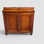 William IV Rosewood Two-Part Antique Bookcase with Glazed Doors & Cupboard Base - Image 8