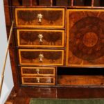 William & Mary Oyster Walnut Escritoire on Stand – 17th Century Bureau Cabinet - Image 8