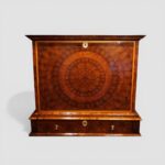 William & Mary Oyster Walnut Escritoire on Stand – 17th Century Bureau Cabinet - Image 2