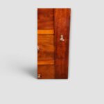 Victorian Mahogany Secretaire Wellington Chest with Locking Side Flap – 19th‑Century Storage - Image 9