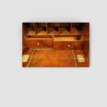 Victorian Mahogany Secretaire Wellington Chest with Locking Side Flap – 19th‑Century Storage - Image 6