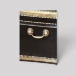 Regency Green Leather Brass‑Bound Trunk – Antique Brass‑Studded Chest c.1810 - Image 5