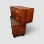 Victorian military chest made in two sections