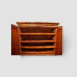 Victorian Burr Walnut Linen Press – 19th Century Storage Cabinet with Drawers - Image 6