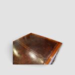 Victorian Mahogany Partners Desk in Georgian Style with Wide Kneehole - Image 9