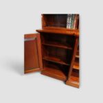 Early 20th century mahogany breakfront library bookcase