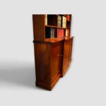 Fine Edwardian mahogany bookcase suitable for library or office