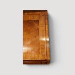 George II walnut bureau crossbanding