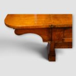 Detailed front view of Regency satinwood sofa table