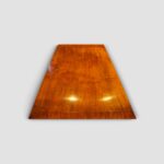 Elegant Regency burr satinwood writing table and sofa table